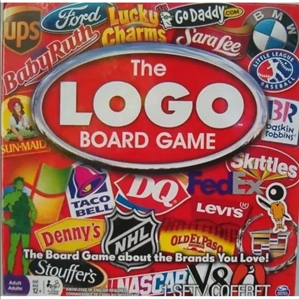 The LOGO Board Game Age 12+ Brands By Spin Master Companies